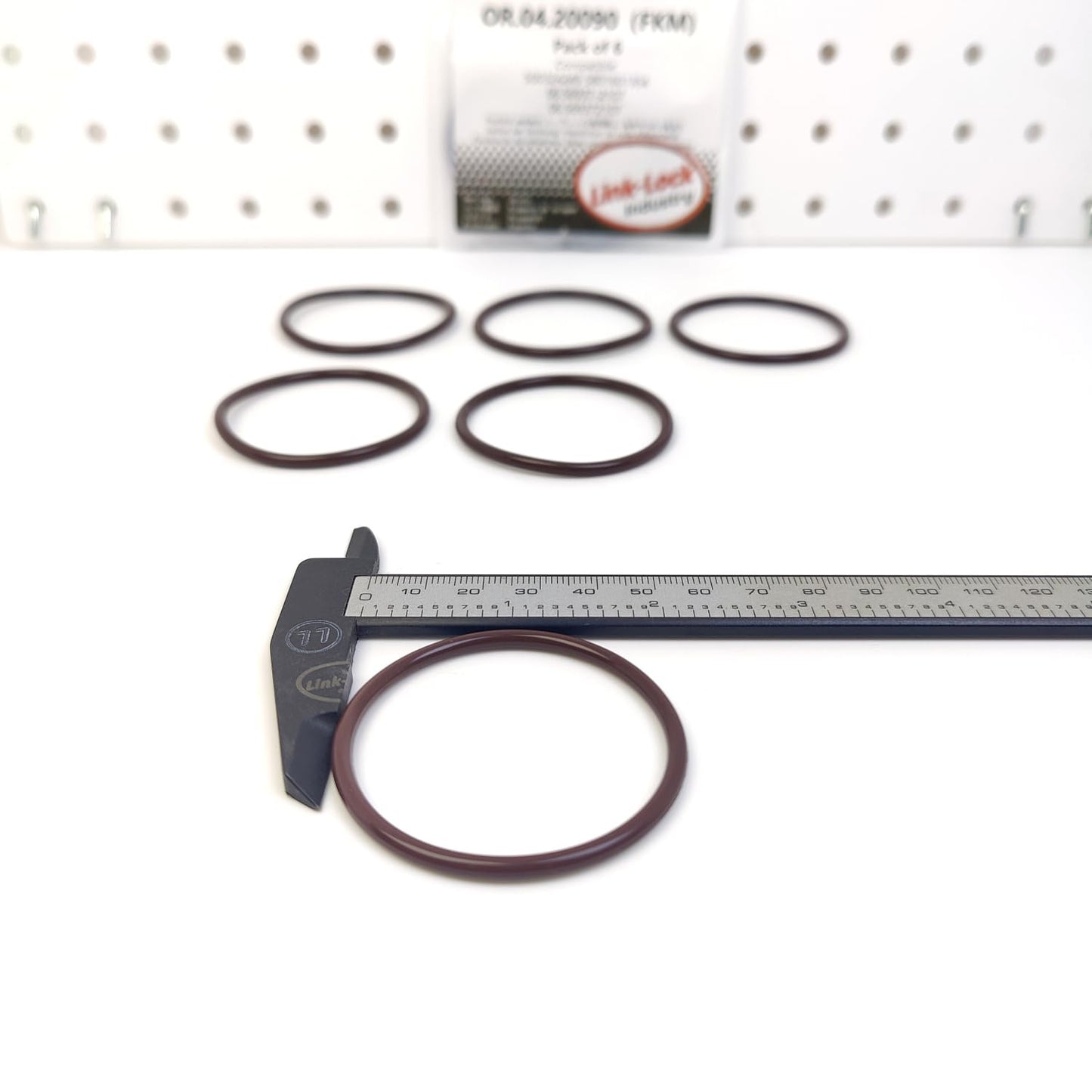 LINK-LOCK 6PCS OR.04.20090 FKM Viton Sealing O-Ring Kit of Power Steering Pump 500324249 5801601354 06.56937-2107 06.569372107 for IVECO for MAN