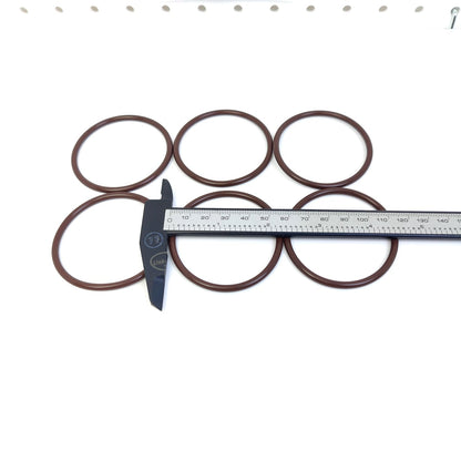 LINK-LOCK 6PCS OR.03.10087 FKM ヴィトン シーリング Oリングキット エンジンオイルクーラー用 4709970445 A4709970445 MERCEDES-BENZ-OM470用 FUSO(MITSUBISHI)-6R20 OM470用 MTU-6R1100C11 6R1100C31用