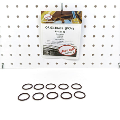 LINK-LOCK 10PCS OR.03.10492 FKM Viton Sealing O-Ring Kit of Cylinder head guard cover 3330478 LR095781 99970740441 For CUMMINS For LANROVER For PORSCHE