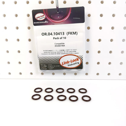 LINK-LOCK 10PCS OR.04.10413 FKM Viton Sealing O-Ring Kit of Air Condition Pipe 4E0260749A For AUDI For VW