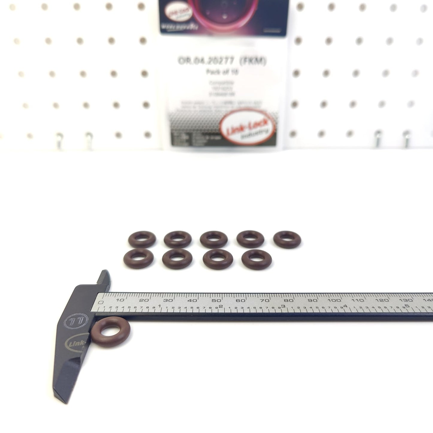 LINK-LOCK 10PCS OR.04.20277 FKM Viton Sealing O-Ring Kit of  Injector 19316253 310846818R for CHEVROLET for RENAULT