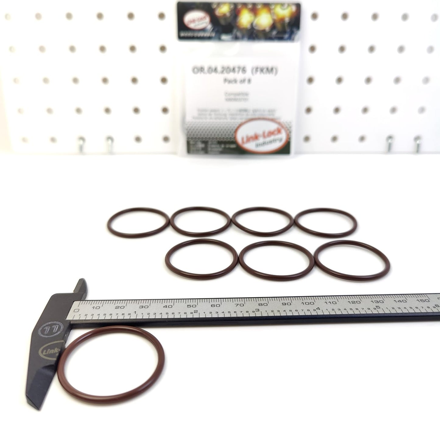 LINK-LOCK 8PCS OR.04.20476 FKM Viton Sealing O-Ring Kit of Cooling Water Pipe N90903701 for AUDI