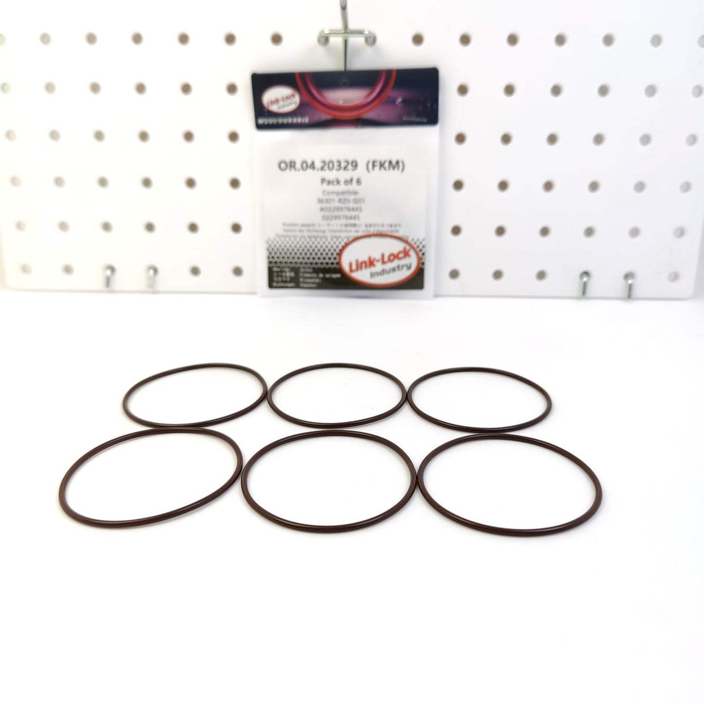 LINK-LOCK 6PCS OR.04.20329 FKM Viton Sealing O-Ring Kit of Thermostat 36301-RZ0-G01 A0229976445 0229976445 for HONDA for MERCEDES-BENZ