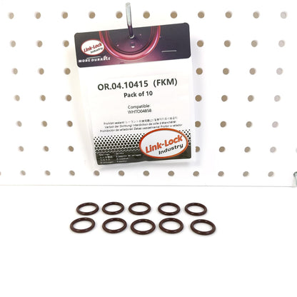 LINK-LOCK 10PCS OR.04.10415 FKM Viton Sealing O-Ring Kit of Air Condition Pipe WHTO04858 For AUDI For VW