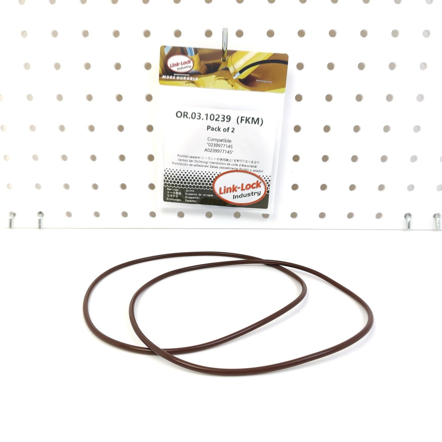 LINK-LOCK 2PCS OR.03.10239 FKM Viton Sealing O-Ring Kit of Air compressor 0239977145 A0239977145 For MERCEDES-BENZ-OM470 OM471 OM933 OM934 OM935 OM936 For MTU-4R 6R
