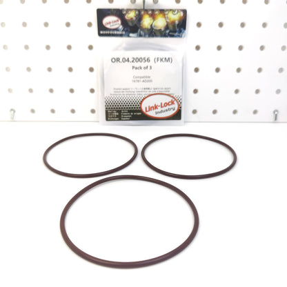 LINK-LOCK 3PCS OR.04.20056 FKM Viton Sealing O-Ring Kit of Injection Pump 16781-AD200 for NISSAN