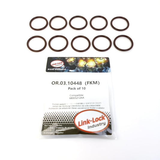 LINK-LOCK 10PCS OR.03.10448 FKM Viton 28×3 Sealing O-ring Kit of valve 68005212AA For CHRYSLER For JEEP
