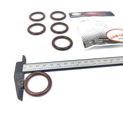 LINK-LOCK 6PCS OR.04.20200 FKM Viton Sealing O-Ring Kit of Engine Oil Pump A0279973948 0279973948 for MERCEDES-BENZ
