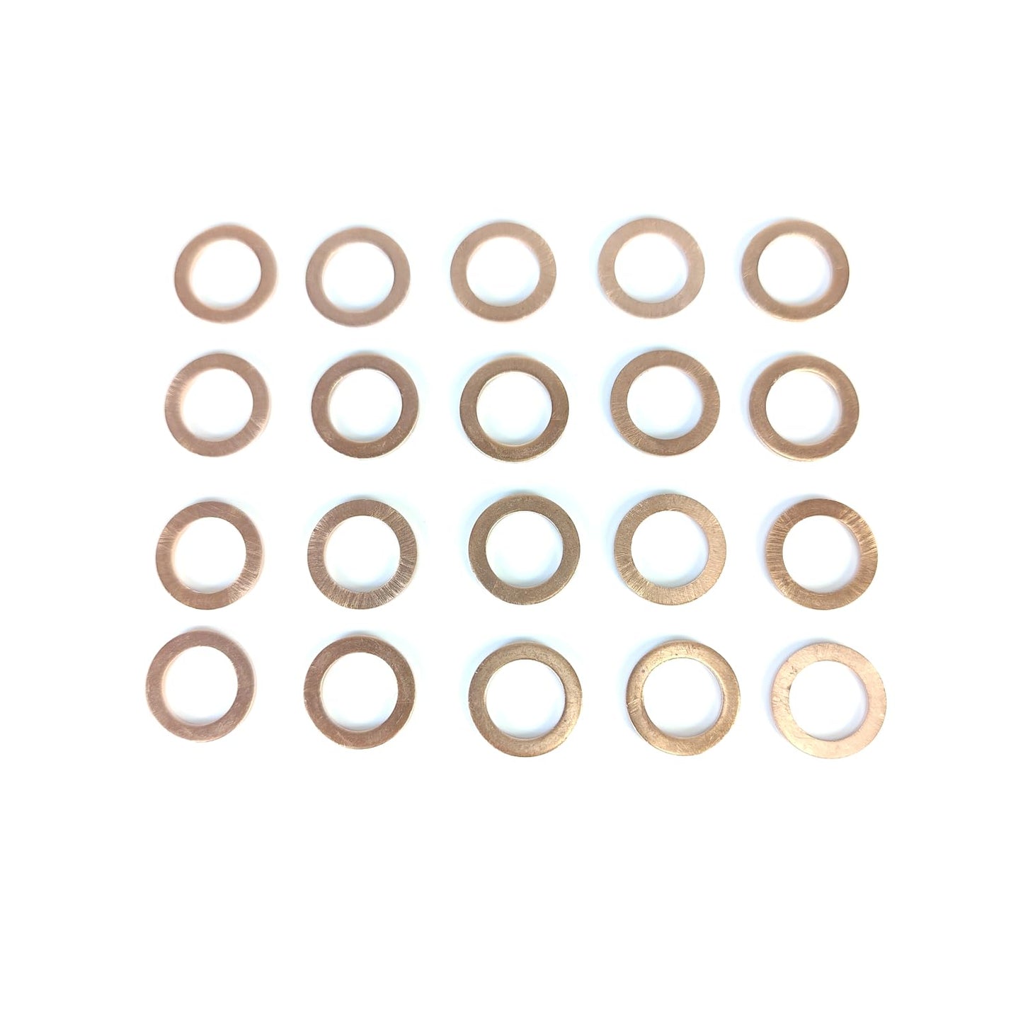 LINK-LOCK 20 PCS COPPER  SP.01.10002 Oil drain screw copper gasket 07119963151 32411131050 07119963132 07119963133 for BMW N43 N45 N46 N47 N55 M43 M42 M50 M52 M54 S50 B38 B48 N51 N52 N53 N54 N55 N12