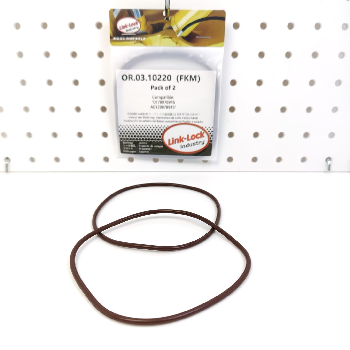 LINK-LOCK 2PCS OR.03.10220 FKM Viton Sealing O-Ring Kit of Oil pump 0179978945 A0179978945 For MERCEDES-BENZ-OM470.922 OM471.903 OM471.911 OM470.923 OM471.905 OM471.913 OM471.900 OM471.922 470.929