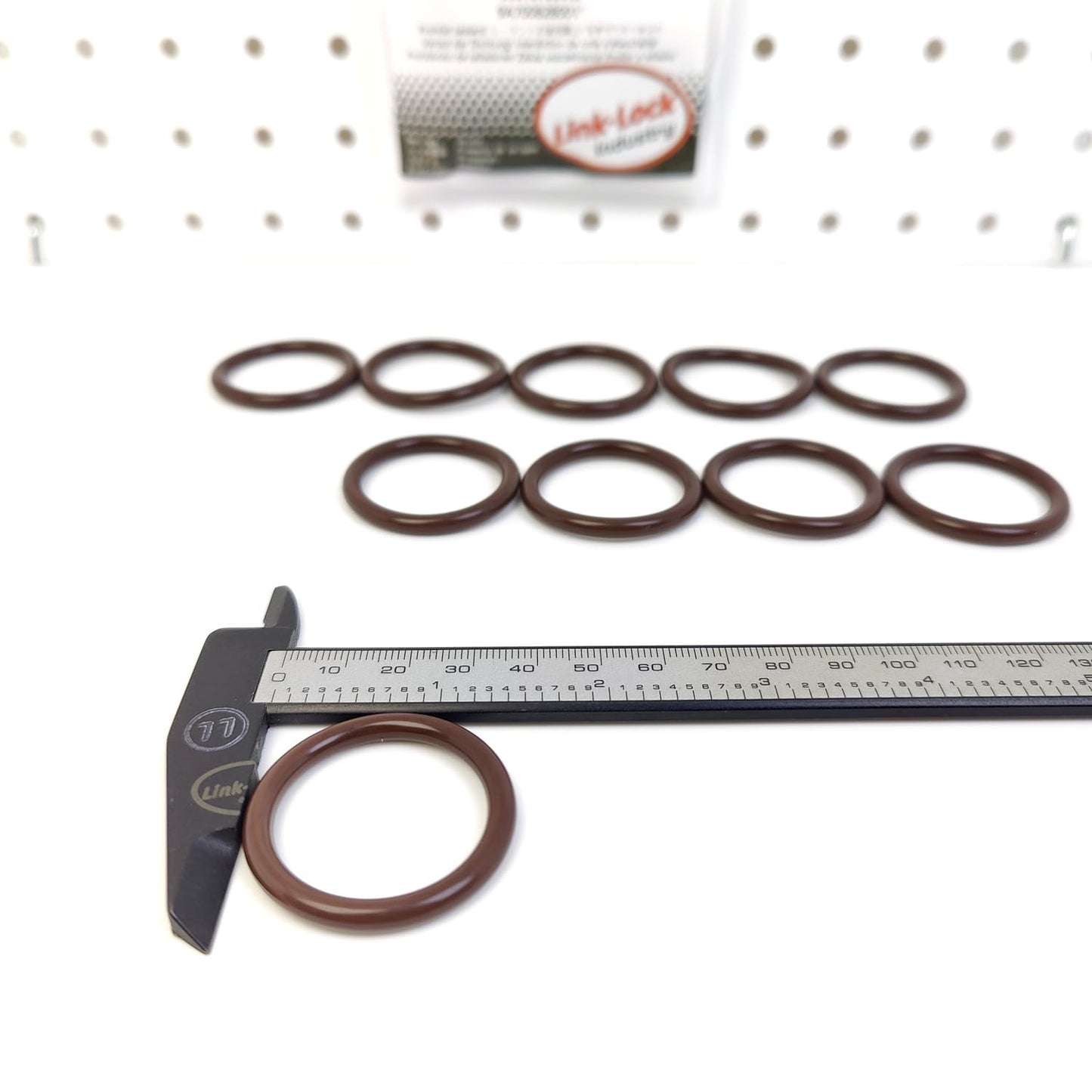 LINK-LOCK 10PCS OR.03.10146 FKM Viton Sealing O-Ring Kit of Cooling water pipe 25462-23000 99970765440 9A700828001 For HYUNDAI-G4ED G4FK G4GC G4ER For KIA-G4ED G4GC