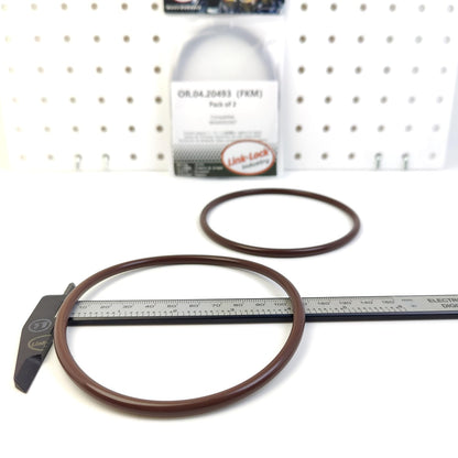 LINK-LOCK 2PCS OR.04.20493 FKM Viton 102×5 Sealing Universal O-Ring Kit 06569303307 for MAN-F2000 F90