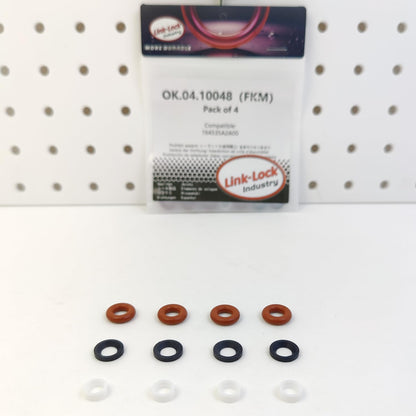 LINK-LOCK 4Set OK.04.10048 fuel injector repair kit 164535A2A00 with FKM Viton O-RING For HONDA 2.4L K24