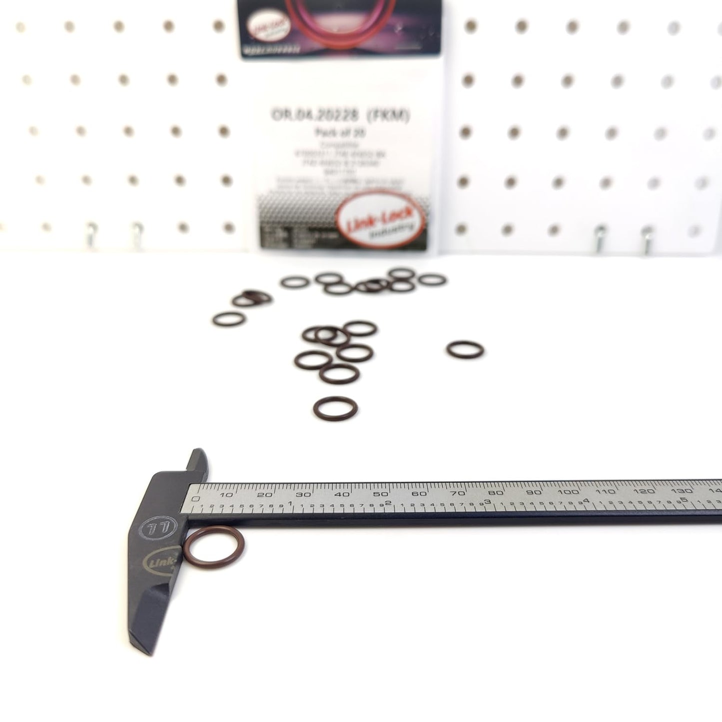 LINK-LOCK 20PCS OR.04.20228 FKM Viton Sealing O-Ring Kit of Injector 670003311 JT4E-6N652-BA JT4Z-6N652-B 2126340 94011701 68409642AA 29342-58060 29342-68010 90118-WA643 for ALFA for ROMEO for FORD