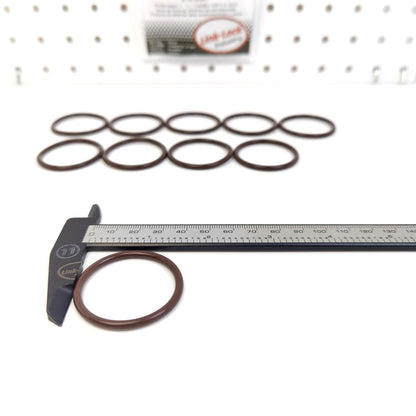 LINK-LOCK 10PCS OR.03.10042 FKM Viton Sealing O-Ring Kit Of Spark plug sleeve N90467301 01179647 81.96503-0690 95834150100 7400949659 1472144 949659 27107593451 For SCANIA For BMW N47 N55 N20 N26