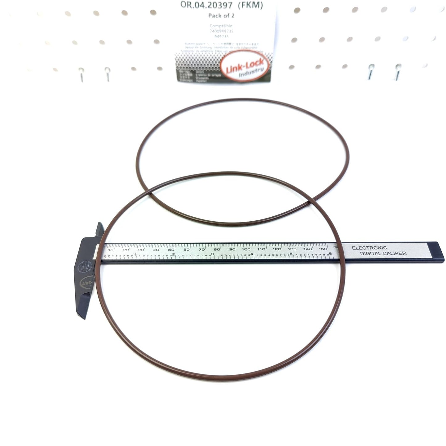 LINK-LOCK 2PCS OR.04.20397 FKM Viton Sealing O-Ring Kit of Air Compressor 7400949735 949735 for RENAULT for TRUCKS for VOLVO for PENTA