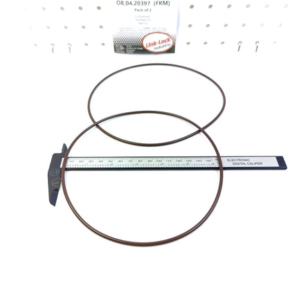 LINK-LOCK 2PCS OR.04.20397 FKM Viton Sealing O-Ring Kit of Air Compressor 7400949735 949735 for RENAULT for TRUCKS for VOLVO for PENTA