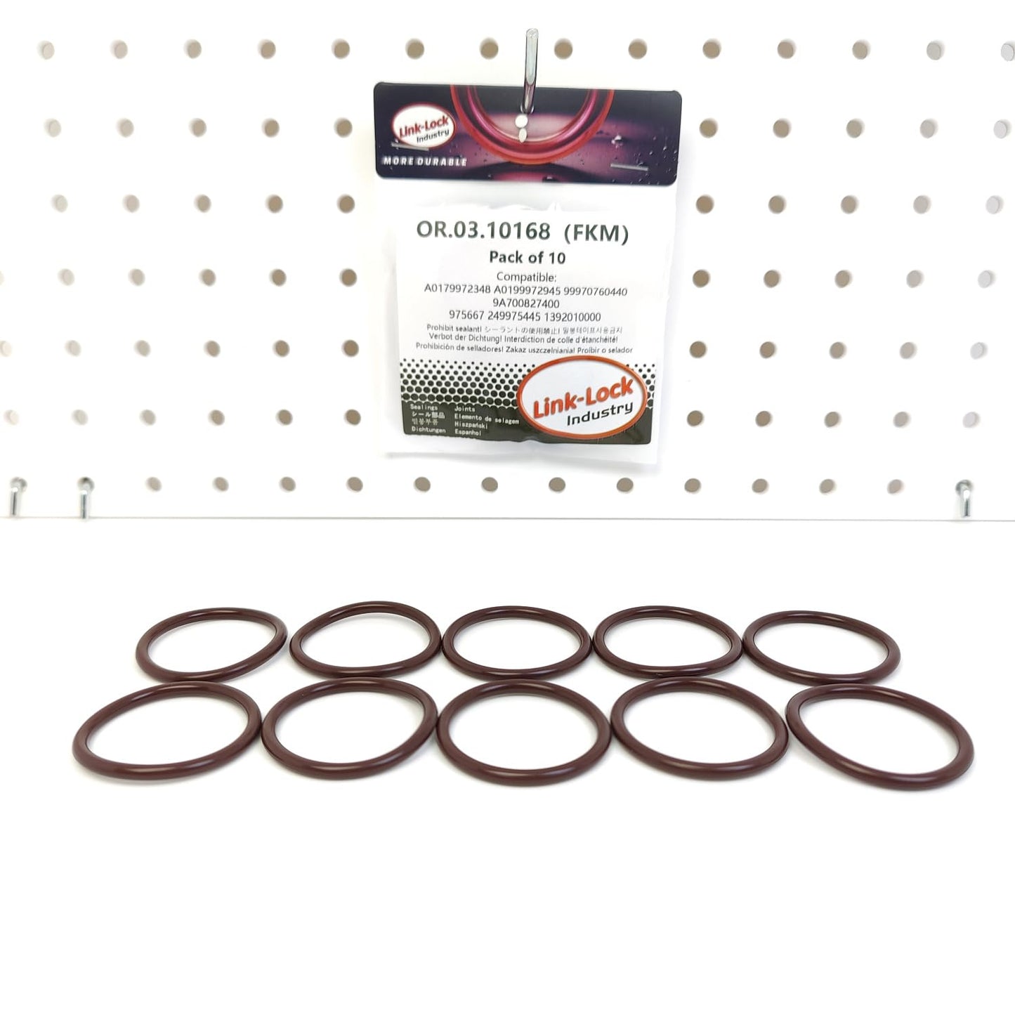 LINK-LOCK 10PCS OR.03.10168 FKM Viton Sealing O-Ring Kit of Coolant pipeline A0179972348 A0199972945 99970760440 11539430899 LR096839 For BMW-B38 B46 B48 For AUDI-DADA For MERCEDES-BENZ-M139 OM651