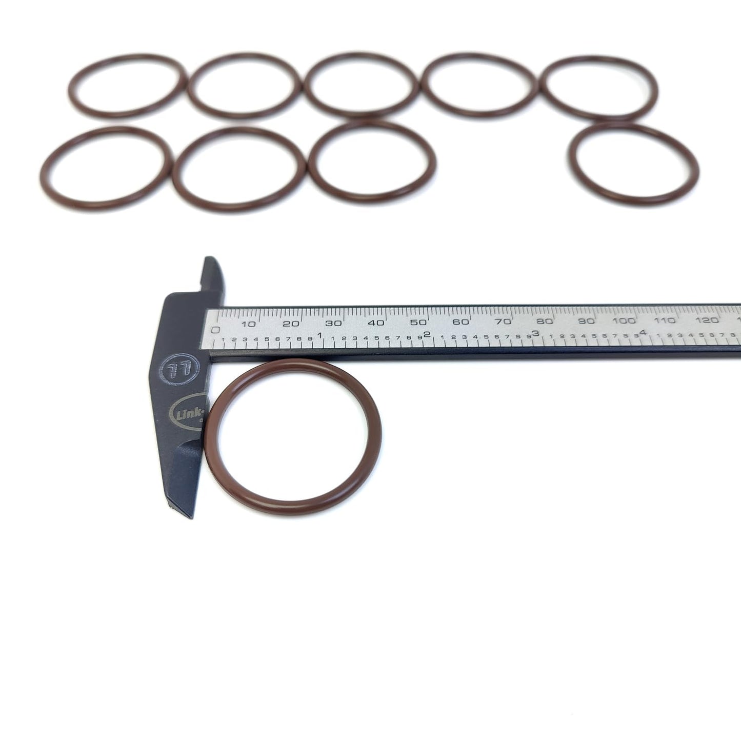 LINK-LOCK 10PCS OR.03.10390 FKM Viton Sealing O-Ring Kit of Timing Gear Chamber Cover 0299973248 A0299973248 For MERCEDES-BENZ-M271