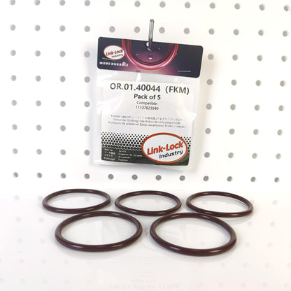LINK-LOCK 5PCS FKM Viton OR.01.40044 Engine Oil filling port connector O-RING gasket 11127823949 for BMW N57