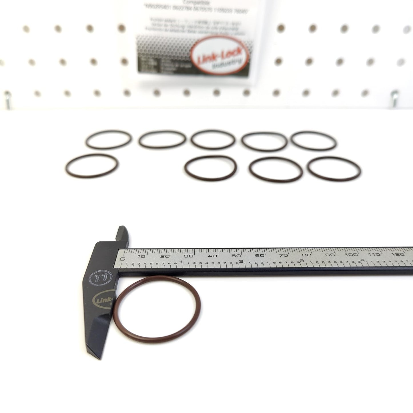 LINK-LOCK 10PCS OR.03.10590 FKM Viton Sealing O-Ring Kit of Engine oil cooler N90295401 30622784 30670570 31109233 976045 For AUDI For VW For VOLVO