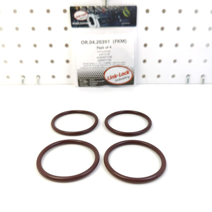 LINK-LOCK 4PCS OR.04.20391 FKM Viton Sealing O-Ring Kit of Camshaft Adjustment AJ814179 A0269971748 0269971748 for MERCEDES-BENZ for VOLVO for JAGUAR