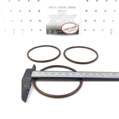 LINK-LOCK 3PCS OR.04.20219 FKM Viton Sealing O-Ring Kit of Water Pump 1S7Z-8507-AE C2N4588 LR025014 LR073868 96762-35063 A6992010100 6992010100 21014-00Q0A 4431126 93161596 for FORD for JAGUAR