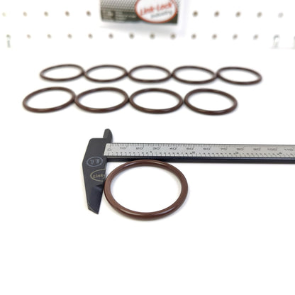 LINK-LOCK 10PCS OR.03.10136 FKM Viton Sealing O-Ring Kit Of Cooling water pipe PO14728M R532304 1340.91 7700864738 For CITROËN For FLAT For FORD-USA For MAZDA For LAND ROVER-DT224 DT244
