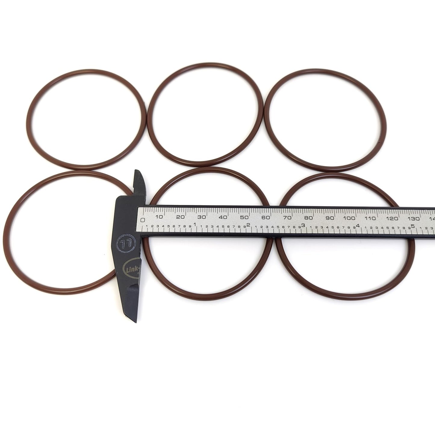 LINK-LOCK 6PCS OR.03.10015 FKM Viton Sealing O-Ring Kit Of Half shaft support WHT008935 WHT009201 For AUDI E-TRON Q8 E-TRON SUV