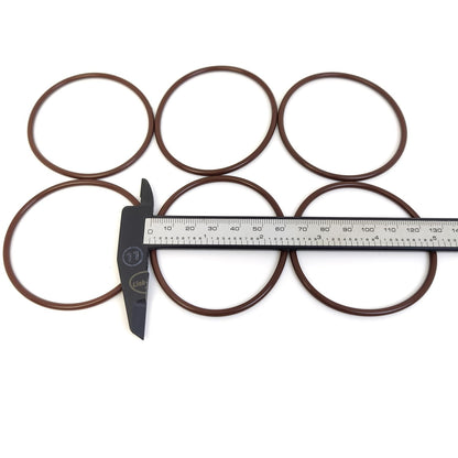 LINK-LOCK 6PCS OR.03.10015 FKM Viton Sealing O-Ring Kit Of Half shaft support WHT008935 WHT009201 For AUDI E-TRON Q8 E-TRON SUV