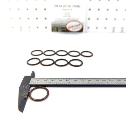 LINK-LOCK 10PCS OR.04.20139 FKM Viton Sealing O-Ring Kit of Cylinder Head 1627.A4 90069-38024 for CITROËN for TOYOTA