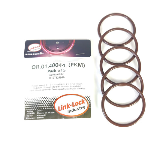 LINK-LOCK 5PCS FKM Viton OR.01.40044 BMW N57用エンジンオイル注入口コネクタOリングガスケット 11127823949