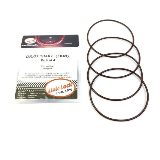 LINK-LOCK 4PCS OR.03.10467 FKM Viton 80×2.5 Sealing Universal O-ring Kit 4992509 For CUMMINS