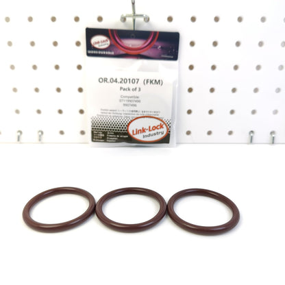 LINK-LOCK 3PCS OR.04.20107 FKM Viton Sealing O-Ring Kit of Inflatable Guide/AGR 07119907496 9907496 for BMW