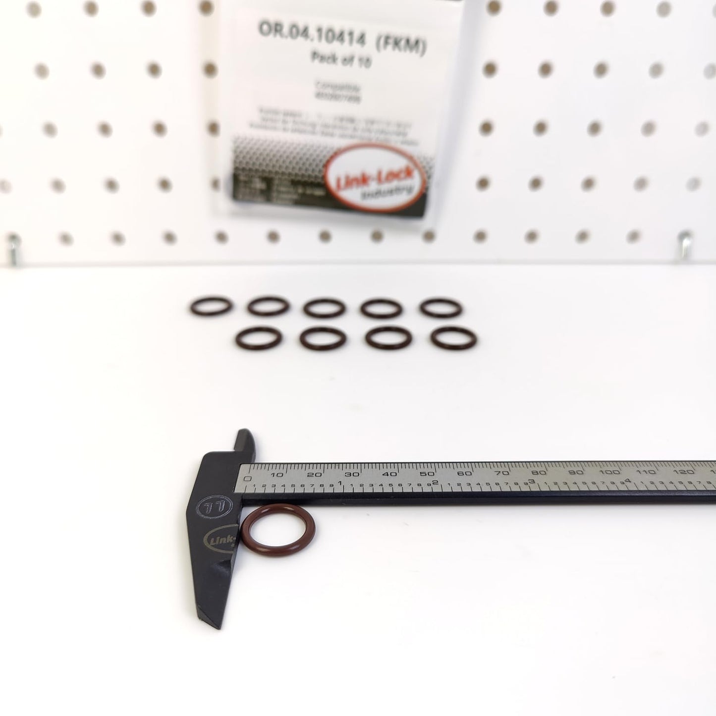 LINK-LOCK 10PCS OR.04.10414 FKM Viton Sealing O-Ring Kit of Air Condition Pipe 4E0260749B For AUDI For VW