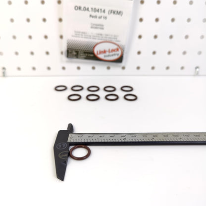 LINK-LOCK 10PCS OR.04.10414 FKM Viton Sealing O-Ring Kit of Air Condition Pipe 4E0260749B For AUDI For VW