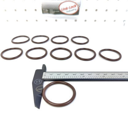 LINK-LOCK 10PCS OR.03.10144 FKM Viton Sealing O-Ring Kit of Cooling water pipe 12623519 1720281 R63185 96723-19018 For 4045HBZ02 4045HL475 4045HFJ85 4045HTJ85