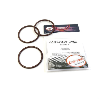 LINK-LOCK 3PCS OR.04.21529 FKM Viton Sealing O-Ring Kit of Exhaust Gas Recirculation Valve 11619489696 for BMW-B58