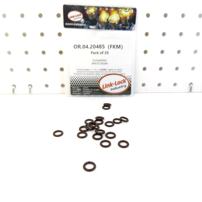 LINK-LOCK 20PCS OR.04.20485 FKM Viton Sealing O-Ring Kit of Intermediate Shaft 99970739240 for PORSCHE-9PA