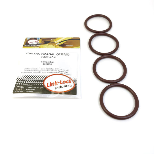 LINK-LOCK 4PCS OR.03.10454 FKM Viton 43.9×5.1 Sealing Universal O-ring Kit 3678756 For CUMMINS