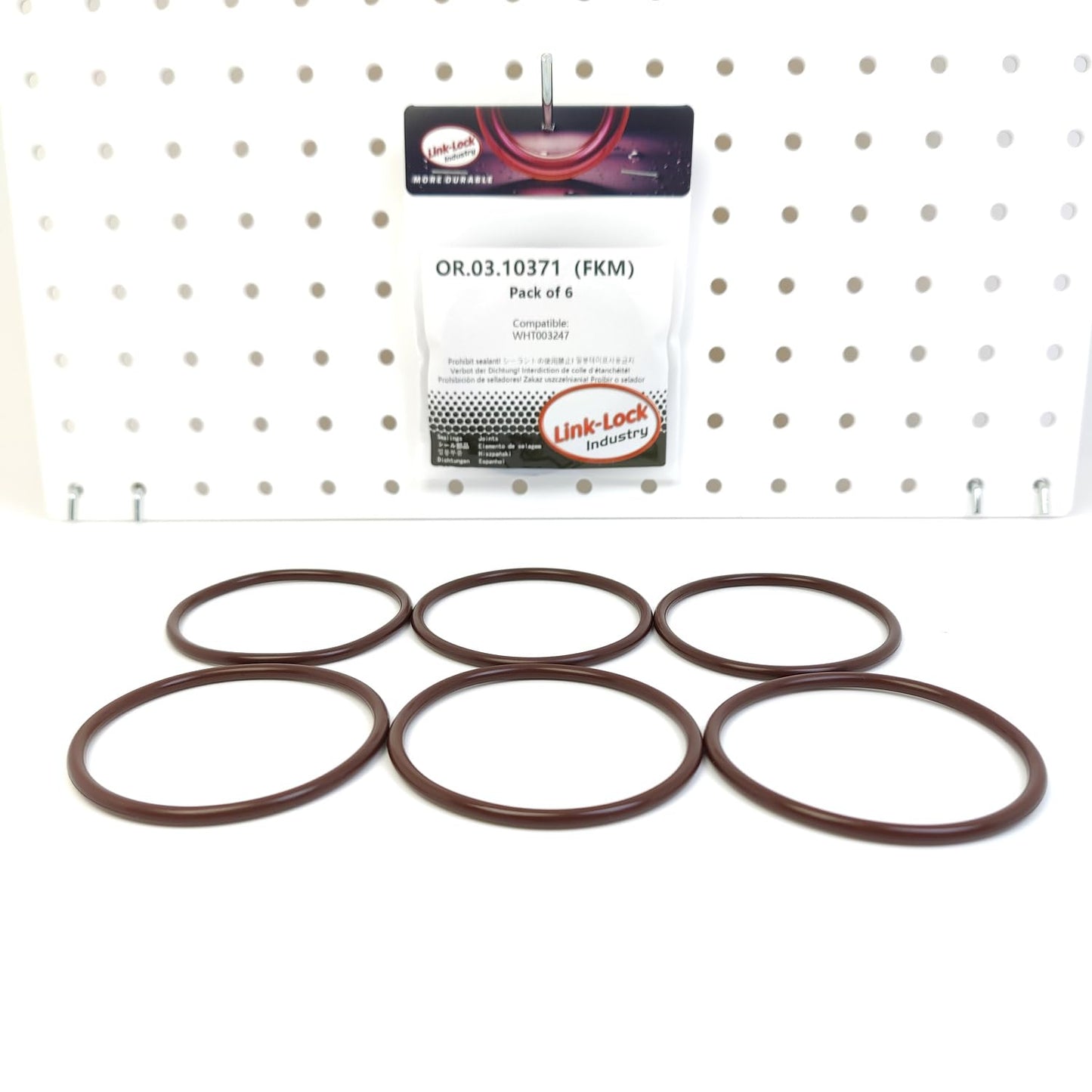 LINK-LOCK 6PCS OR.03.10371 FKM Viton Sealing O-Ring Kit of Turbocharger Intake Hose WHT003247 For AUDI-CAXA CWLA CZDA CAXC For SKODA-CAXA CJZD CZDB For VW-DNKA DSJA