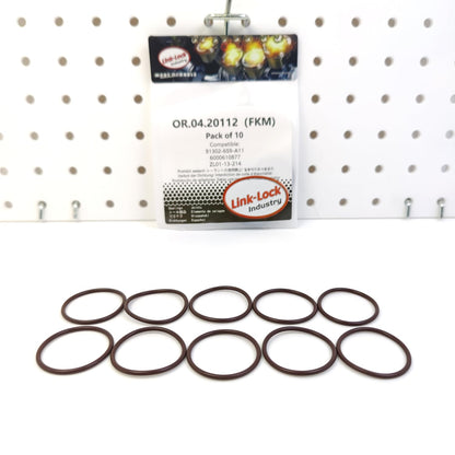 LINK-LOCK 10PCS OR.04.20112 FKM Viton Sealing O-Ring Kit of Camshaft 91302-6S9-A11 6000610877 ZL01-13-214 for ACURA for FIAT for MAZDA