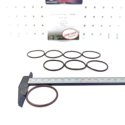 LINK-LOCK 8PCS OR.04.20192 FKMバイトンエンジンクランクシャフト用Oリングキット 91308-5R0-003 91308-5R7-A01 LR084673 アキュラ ホンダ ランド ローバー用
