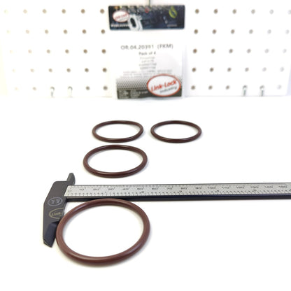 LINK-LOCK 4PCS OR.04.20391 FKM Viton Sealing O-Ring Kit of Camshaft Adjustment AJ814179 A0269971748 0269971748 for MERCEDES-BENZ for VOLVO for JAGUAR