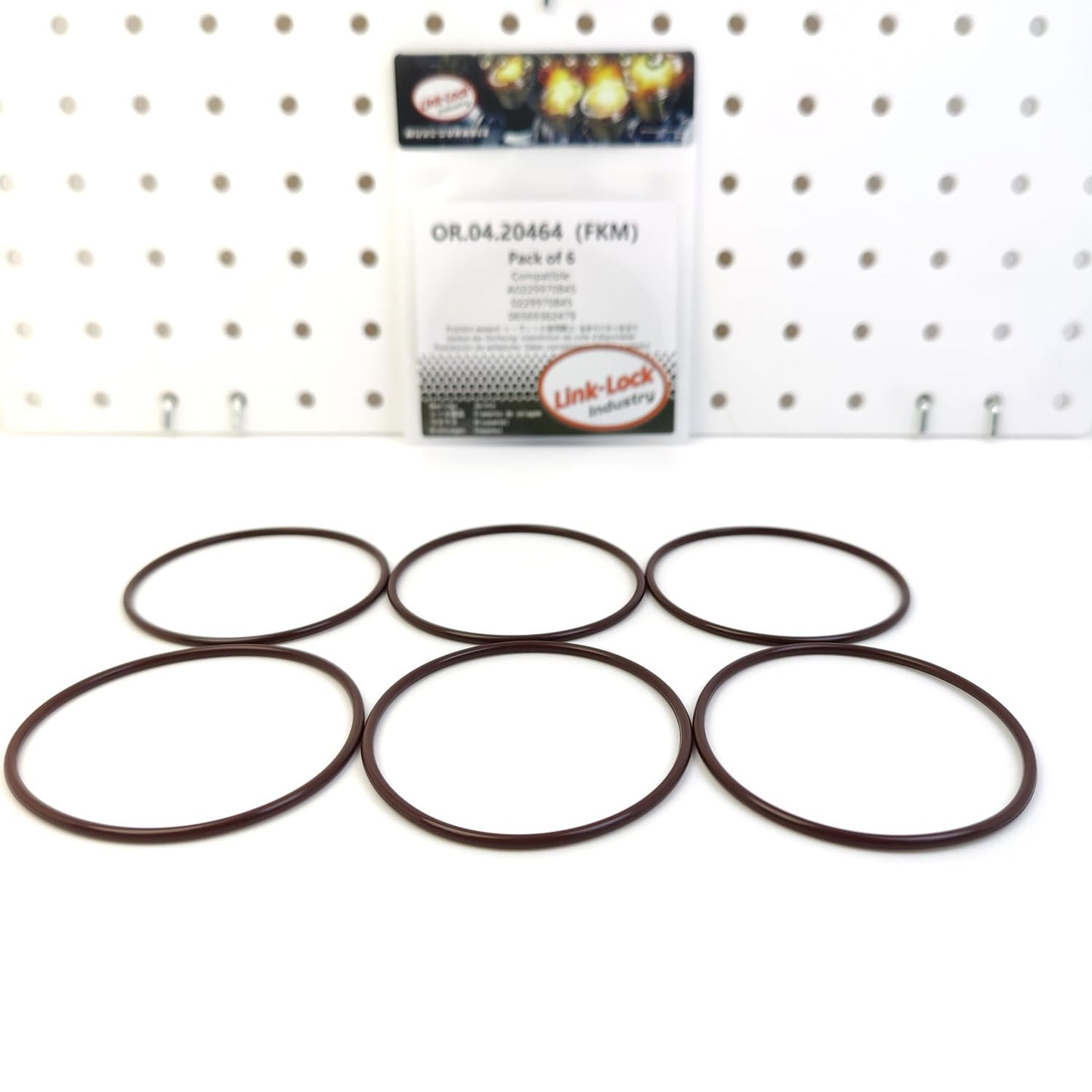 LINK-LOCK 6PCS OR.04.20464 FKM Viton Sealing O-Ring Kit of AGR-VENTIL A0229970845 0229970845 06569362479 for MERCEDES-BENZ