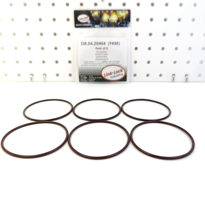 LINK-LOCK 6PCS OR.04.20464 FKM Viton Sealing O-Ring Kit of AGR-VENTIL A0229970845 0229970845 06569362479 for MERCEDES-BENZ
