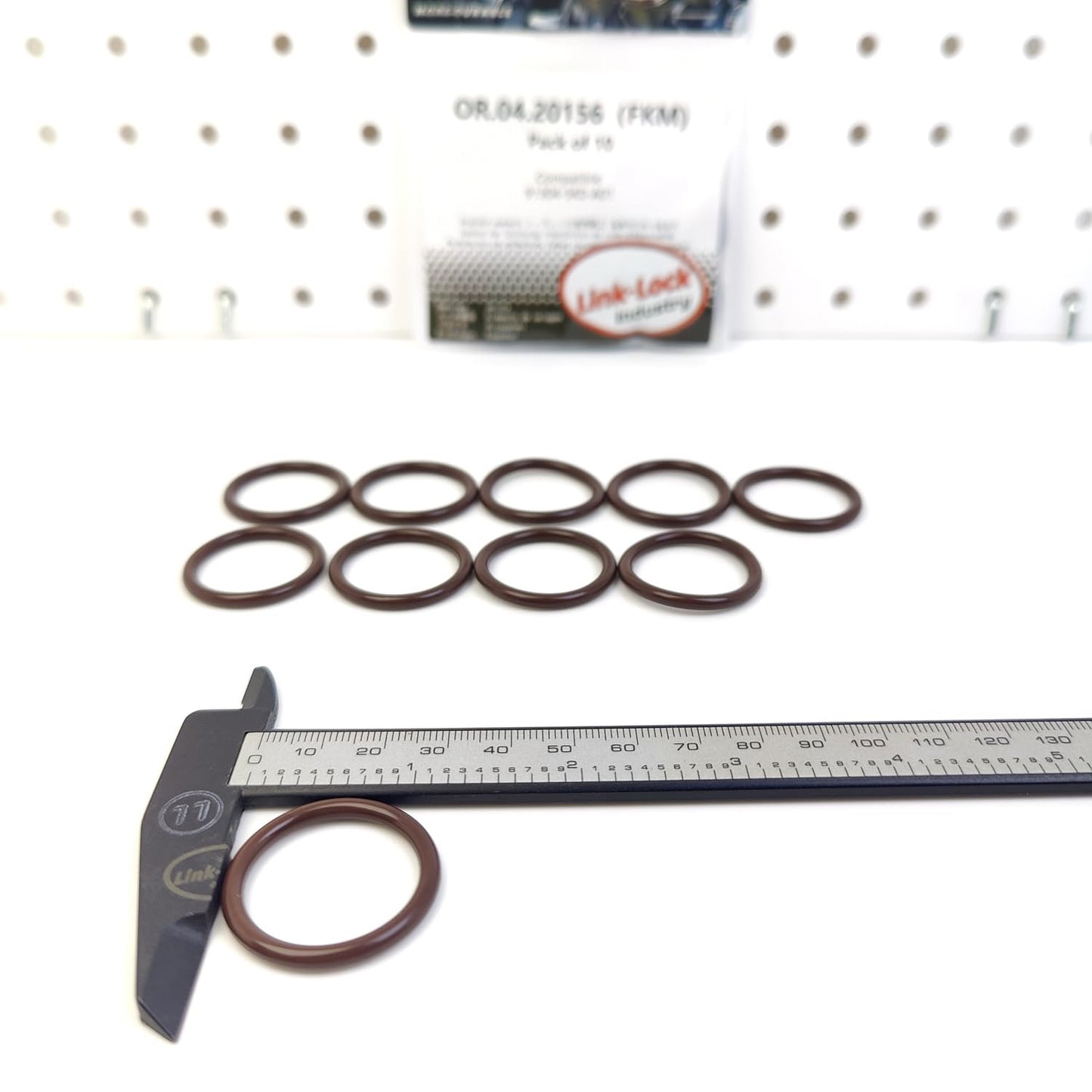 LINK-LOCK 10PCS OR.04.20156 FKMバイトン エンジンブロック用Oリングキット ホンダ用91304-5K0-A01