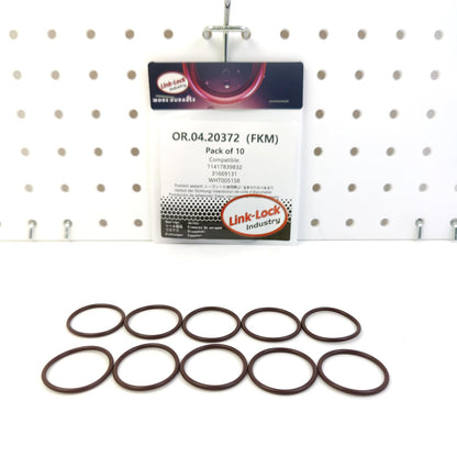 LINK-LOCK 10PCS OR.04.20372 FKM Viton Sealing O-Ring Kit of Injection Pump 11417839832 31669131 WHT005158 for BMW for VOLVO for VW