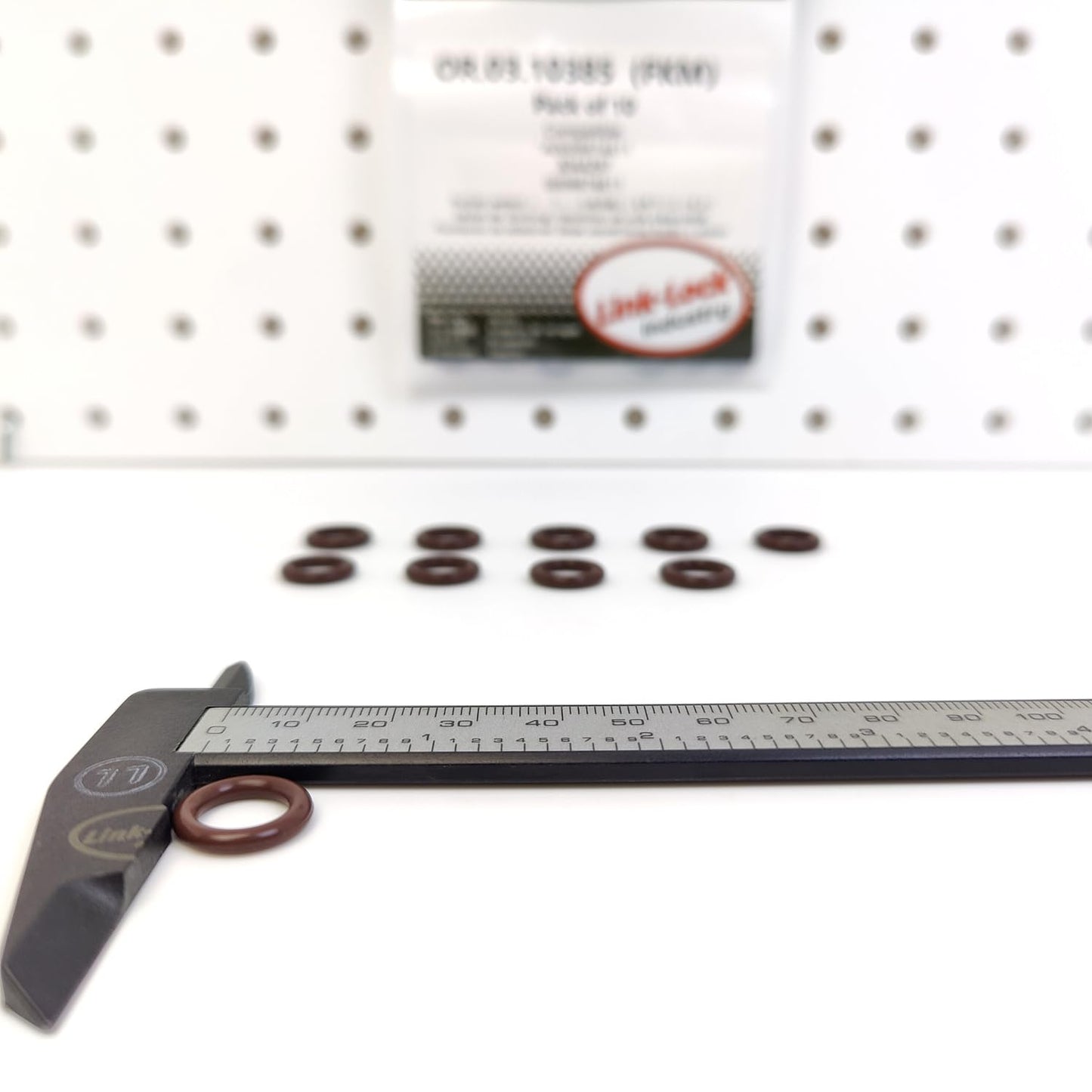 LINK-LOCK 10個 OR.03.10385 FKMバイトンシーリングOリングキット ターボチャージャーオイルフィラーポート用 A0009974611 3044297 0009974611 メルセデスベンツ-OM654 OM656用