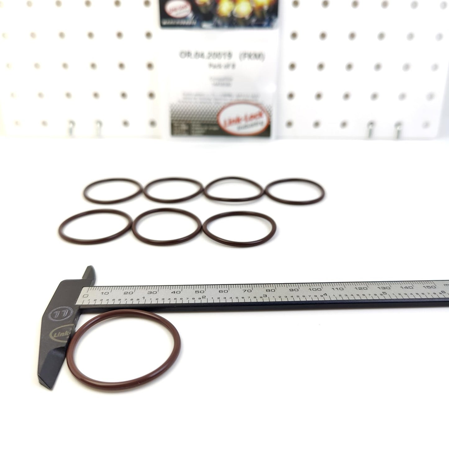 LINK-LOCK 8個 OR.04.20019 FKM バイトン 35.5×2.7 シール ユニバーサルOリングキット FIAT用 14458580